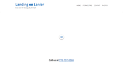 Desktop Screenshot of landingonlanier.com